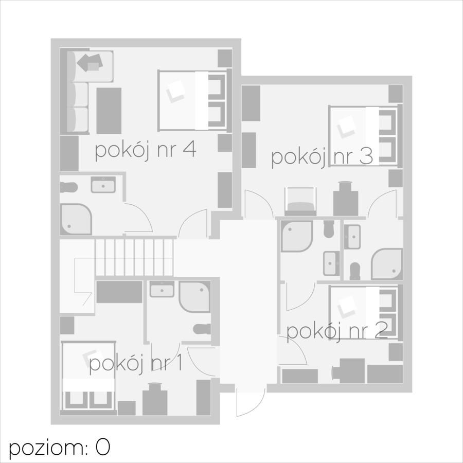 Отели типа «постель и завтрак» Dom Wakacyjny ODSAPKA Zieleniewo-22